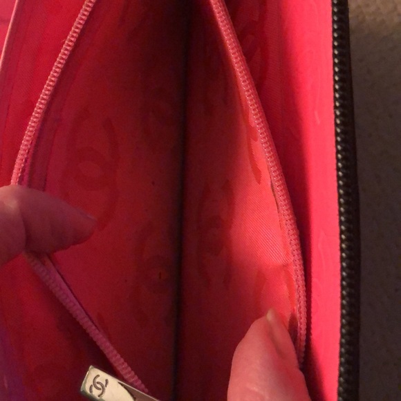 Chanel black quilted lamb skin leather Cambon organizer wallet - Picture 5 of 7